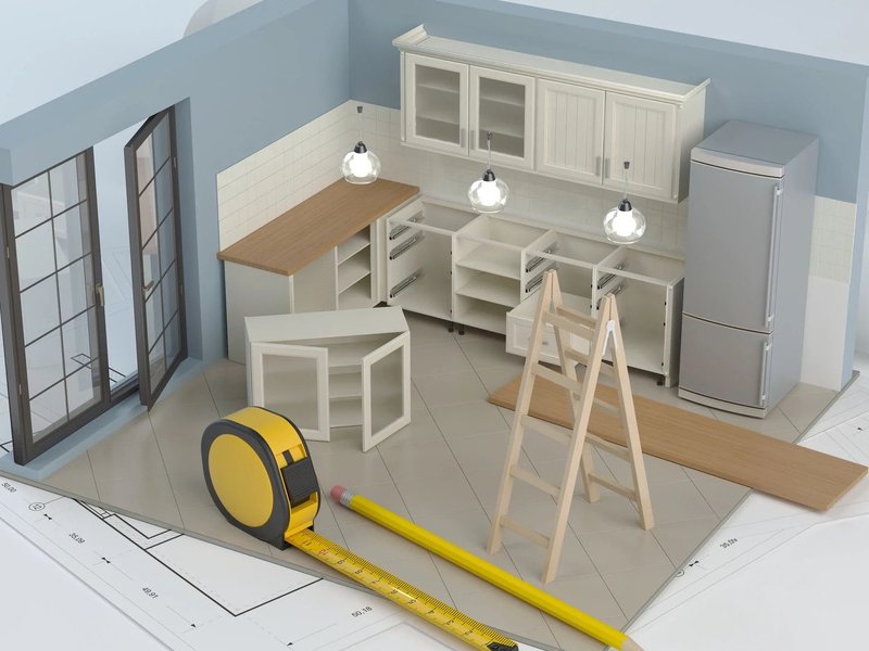 sample kitchen furniture from U Payless Flooring in Schumacher, ON